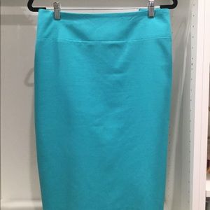 Alfani knee length skirt, mint green